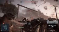The second we left the safety of the dumpster, instant death (Image via EA)